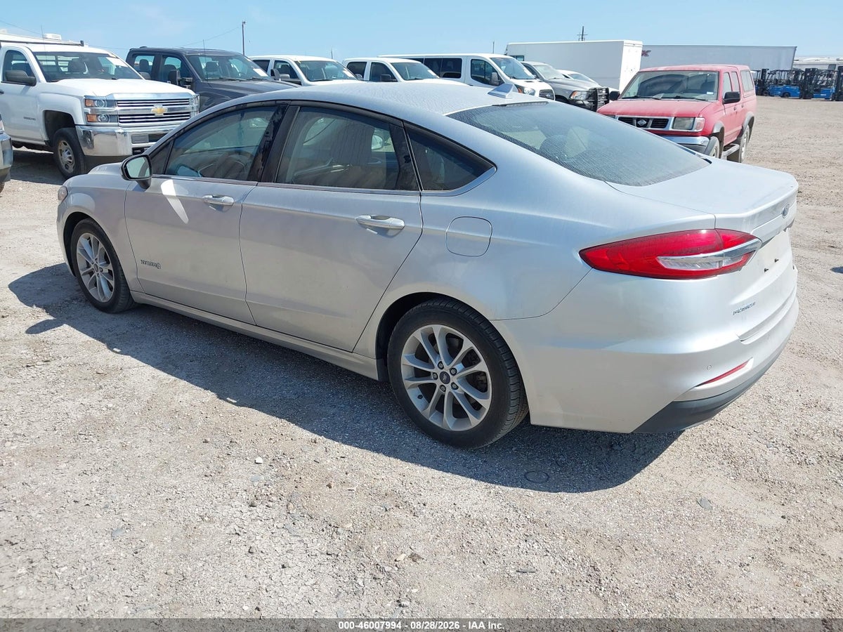 2019 FORD FUSION HYBRID SE — снимка 3