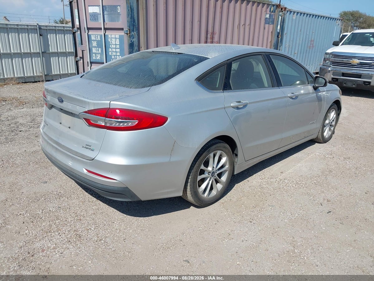 2019 FORD FUSION HYBRID SE — снимка 4