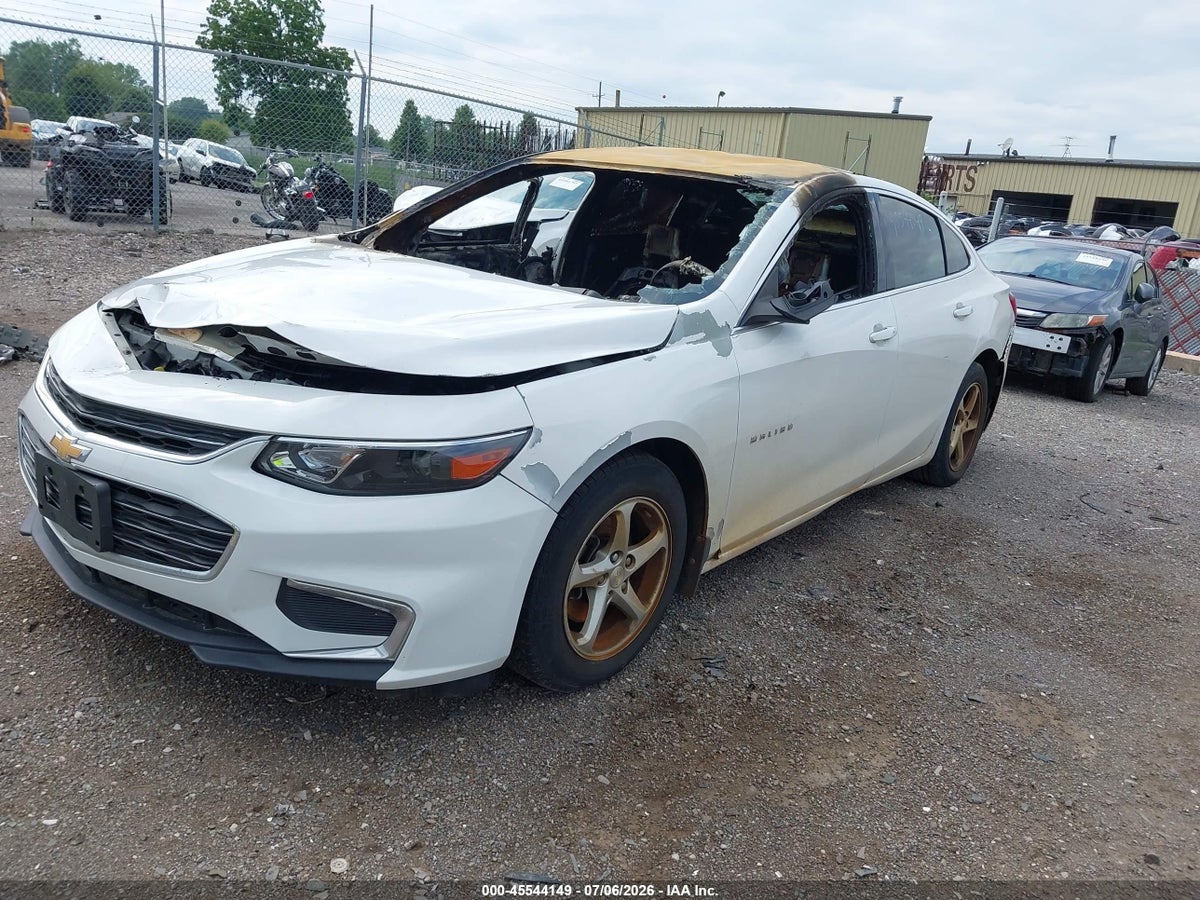 2018 CHEVROLET MALIBU 1LS — снимка 2