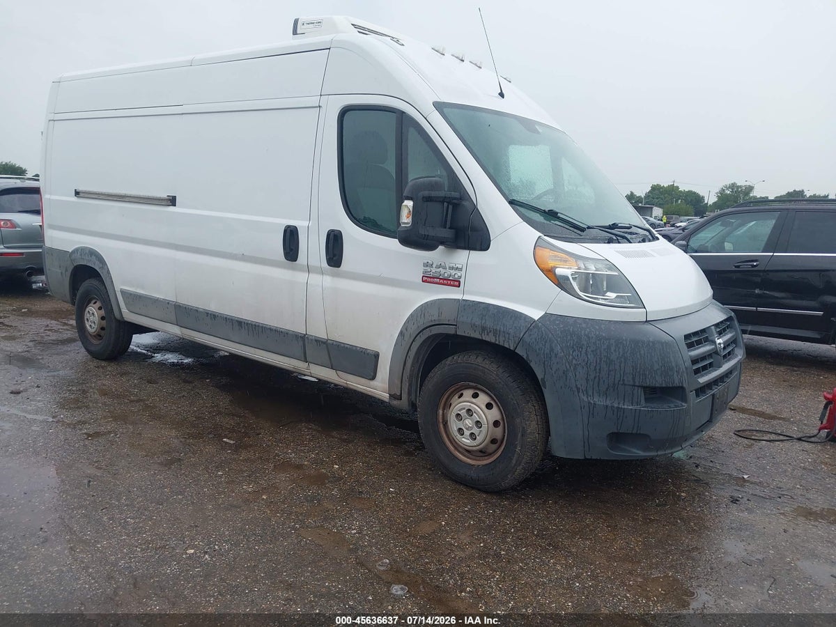2017 RAM PROMASTER 2500 HIGH ROOF 159 WB