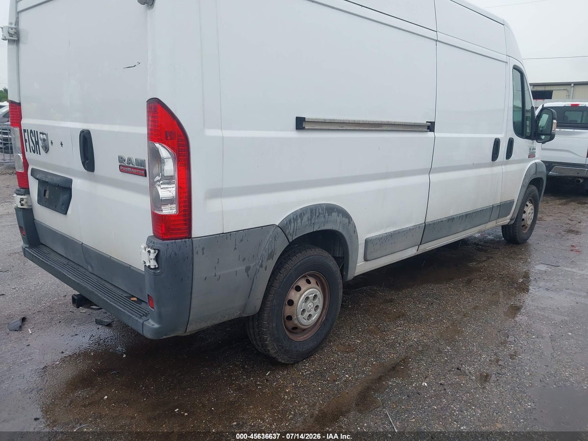 2017 RAM PROMASTER 2500 HIGH ROOF 159 WB — снимка 4