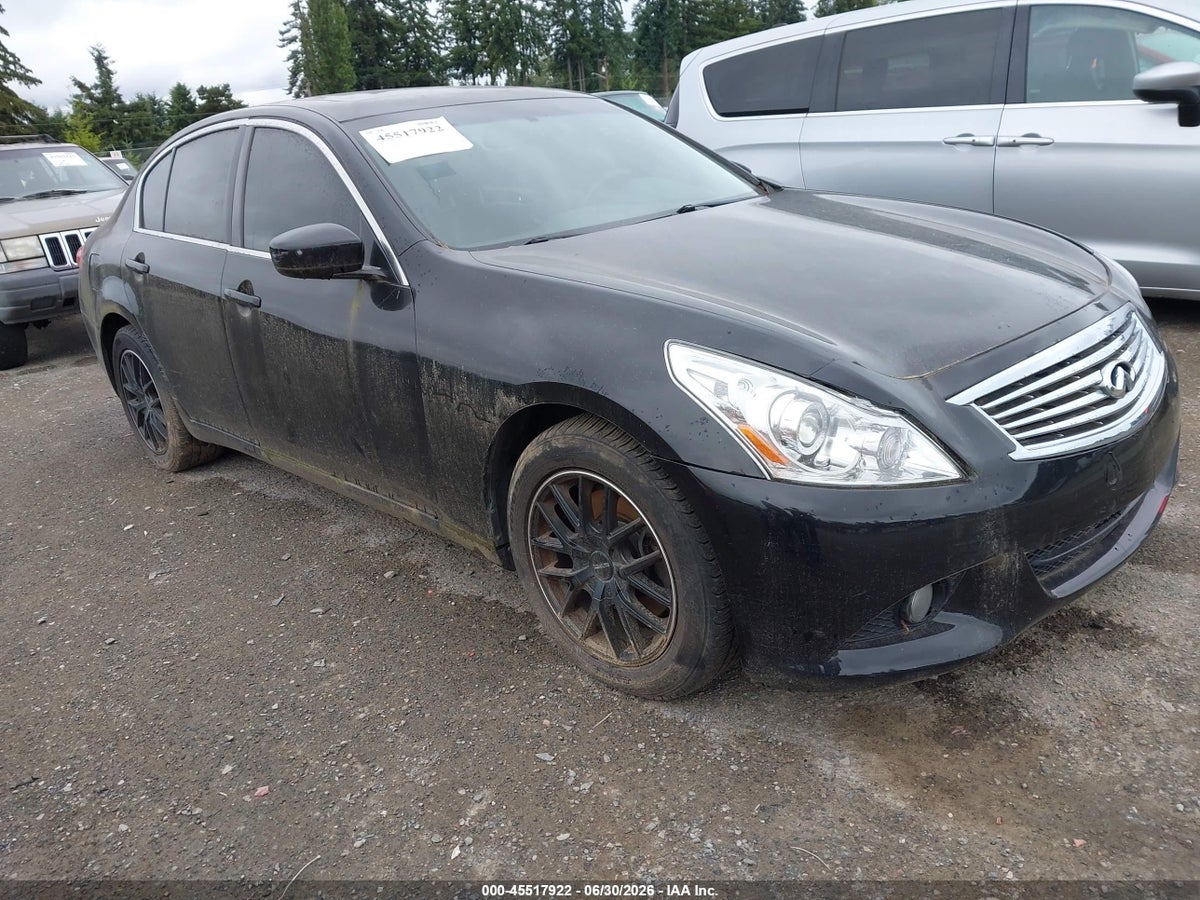 2012 INFINITI G37X