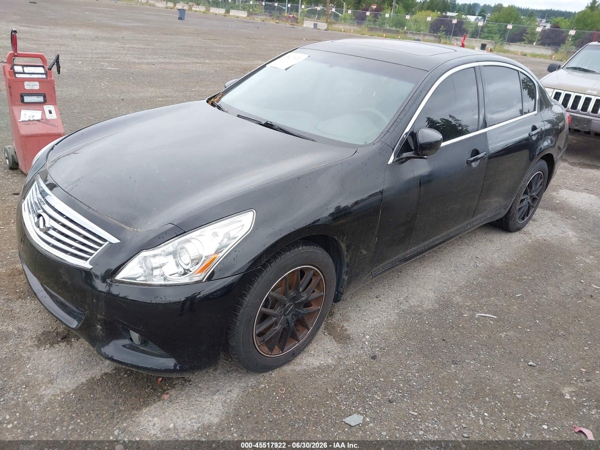 2012 INFINITI G37X — снимка 2