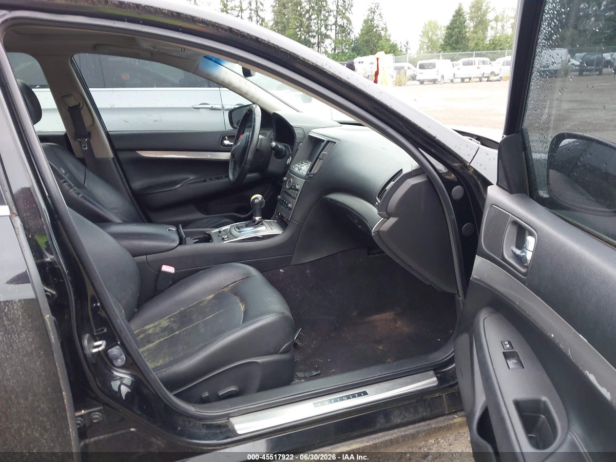 2012 INFINITI G37X — снимка 5