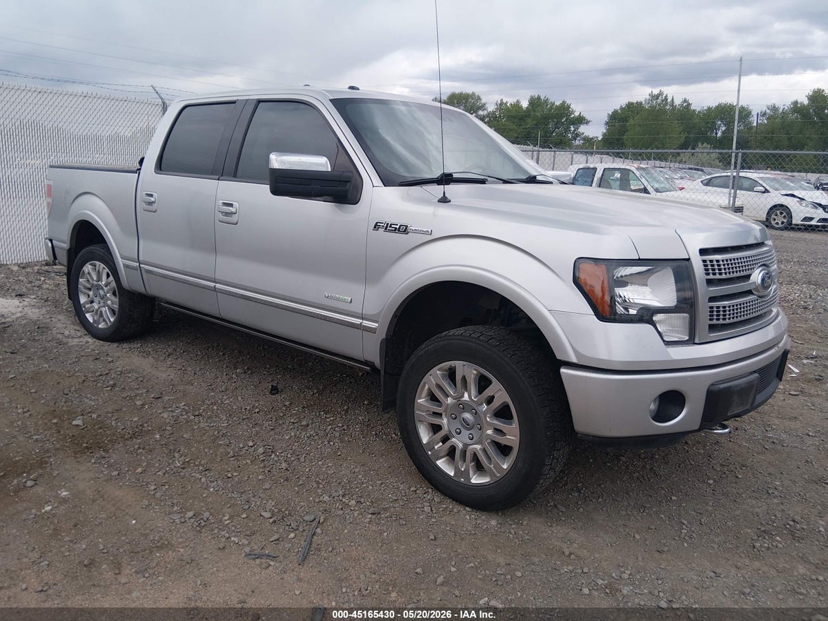 2012 FORD F-150 PLATINUM
