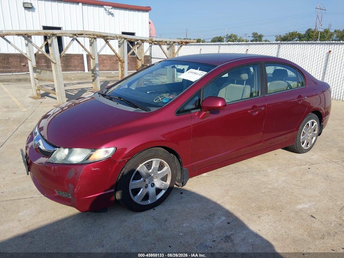 2010 HONDA CIVIC LX — снимка 2