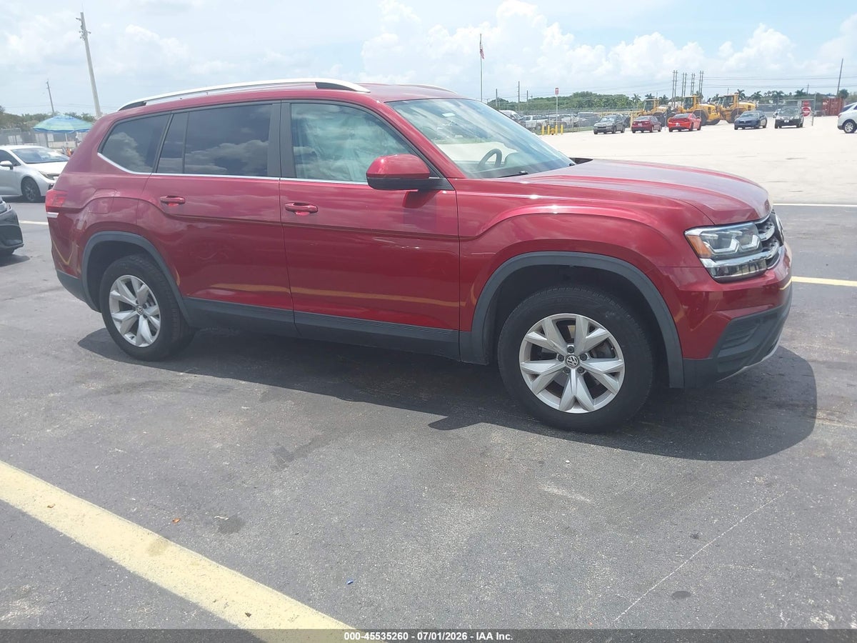 2018 VOLKSWAGEN ATLAS 2.0T S