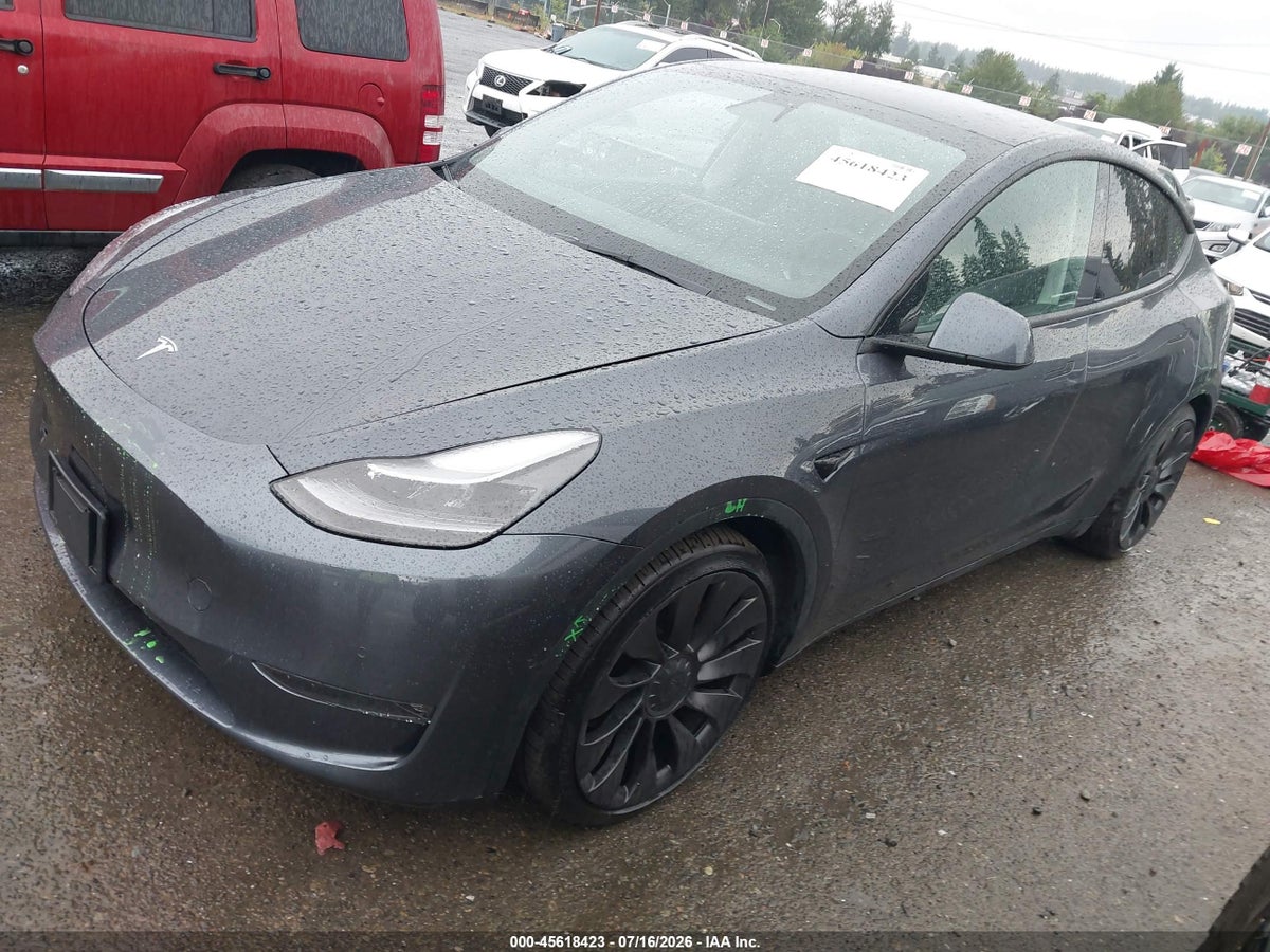 2022 TESLA MODEL Y PERFORMANCE DUAL MOTOR ALL-WHEEL DRIVE — снимка 2