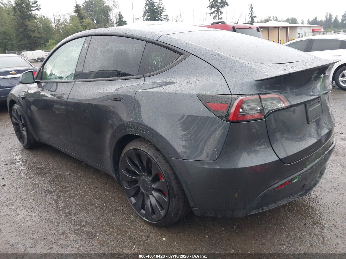 2022 TESLA MODEL Y PERFORMANCE DUAL MOTOR ALL-WHEEL DRIVE — снимка 3