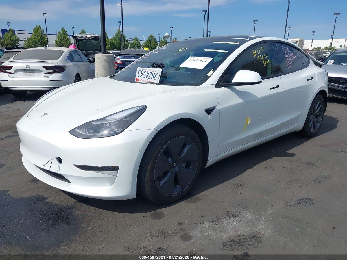 2023 TESLA MODEL 3 LONG RANGE DUAL MOTOR ALL-WHEEL DRIVE — снимка 2
