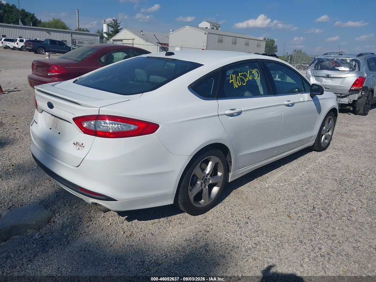 2016 FORD FUSION S — снимка 4