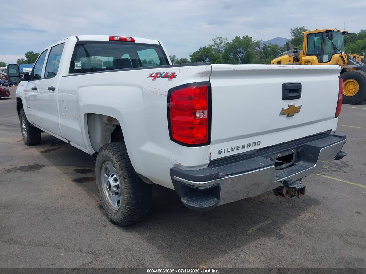 2017 CHEVROLET SILVERADO 2500HD WORK TRUCK — снимка 3