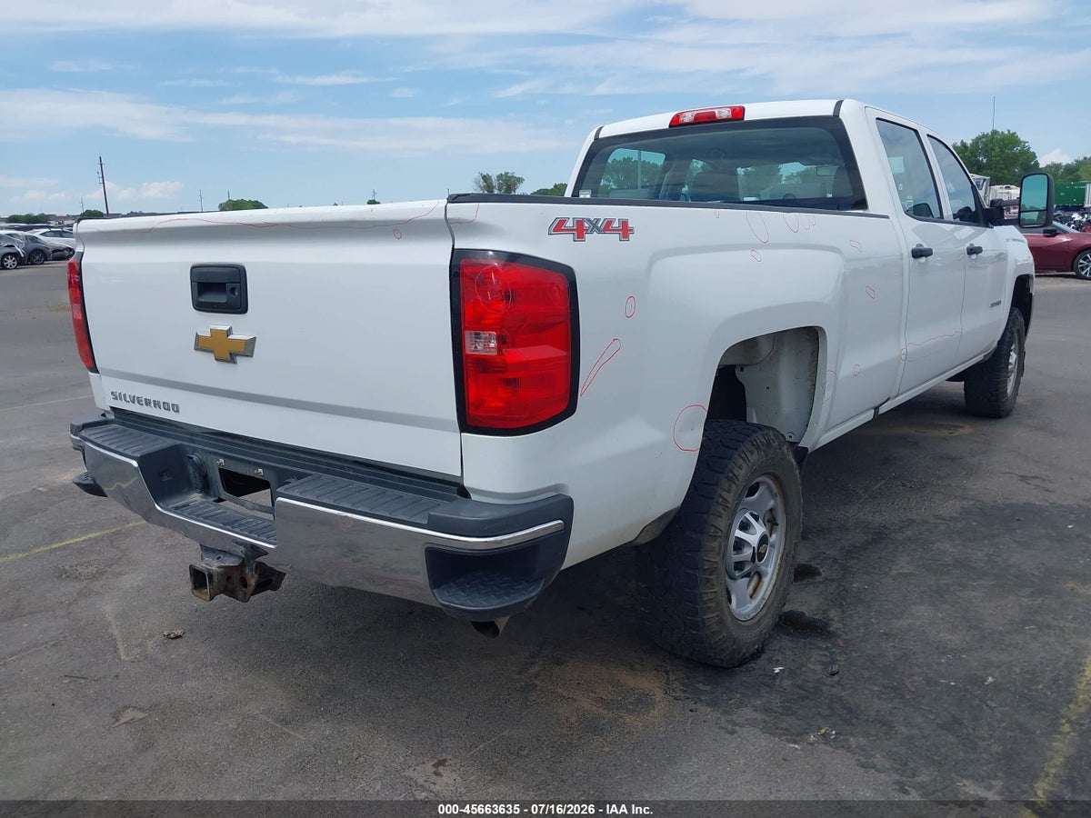 2017 CHEVROLET SILVERADO 2500HD WORK TRUCK — снимка 4