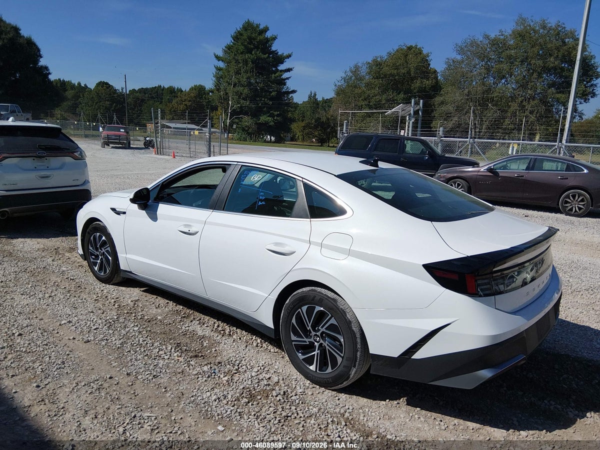 2026 HYUNDAI SONATA HYBRID BLUE — снимка 3