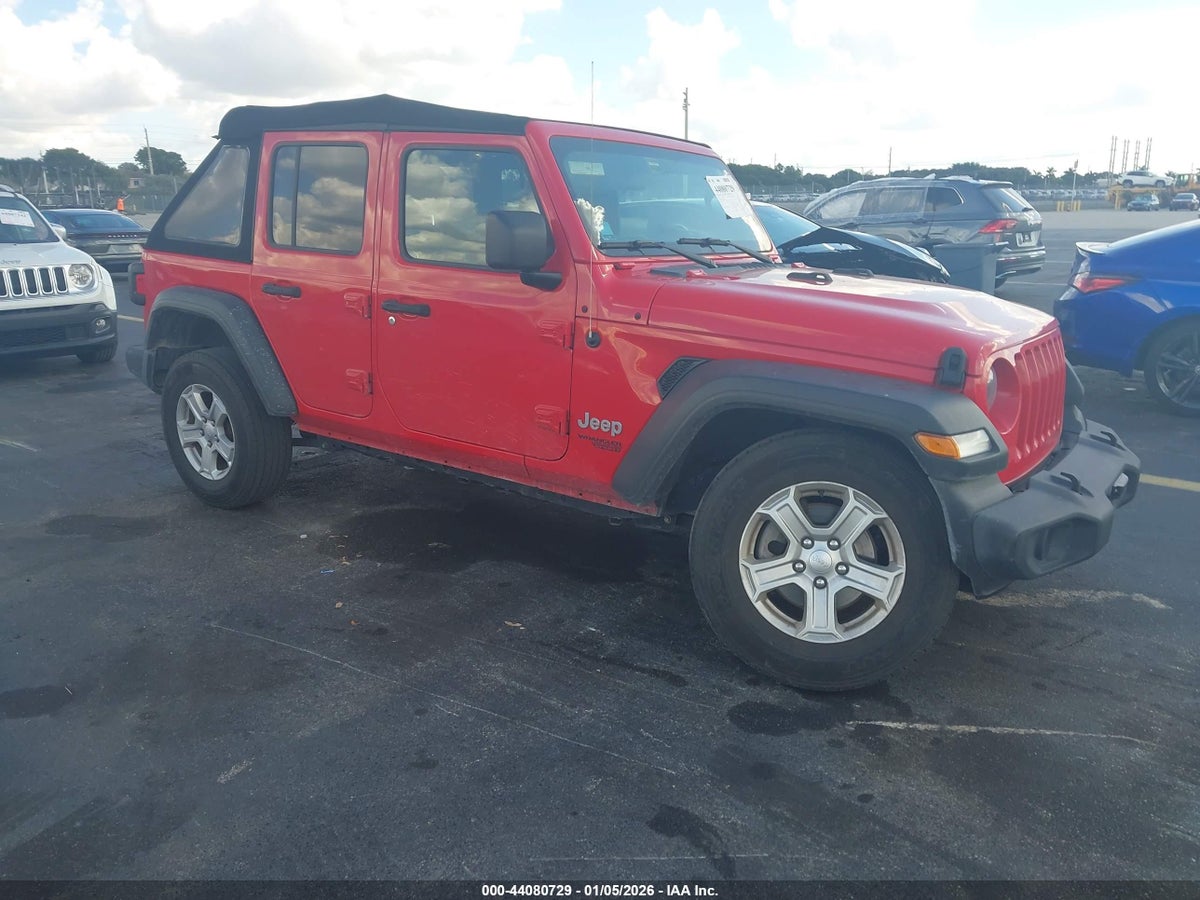 2020 JEEP WRANGLER UNLIMITED SPORT S 4X4