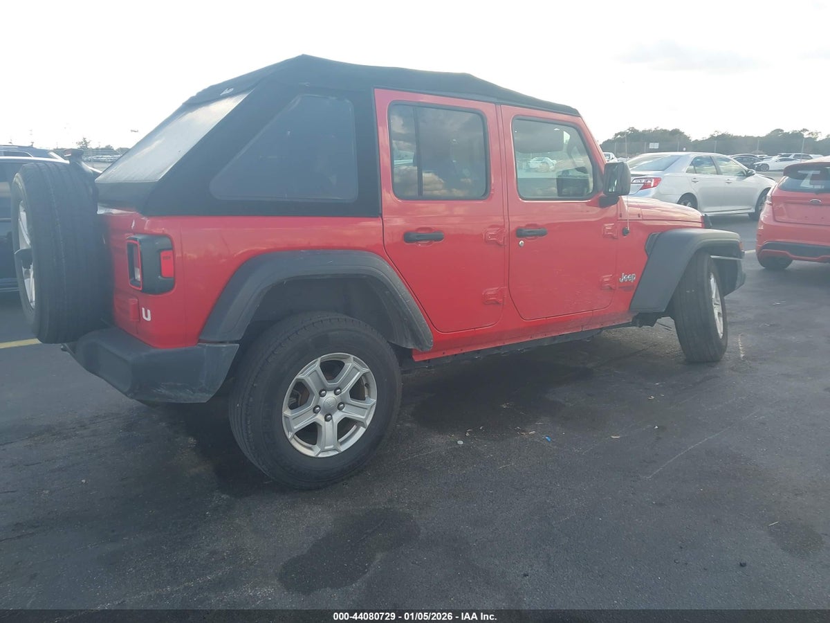 2020 JEEP WRANGLER UNLIMITED SPORT S 4X4 — снимка 4