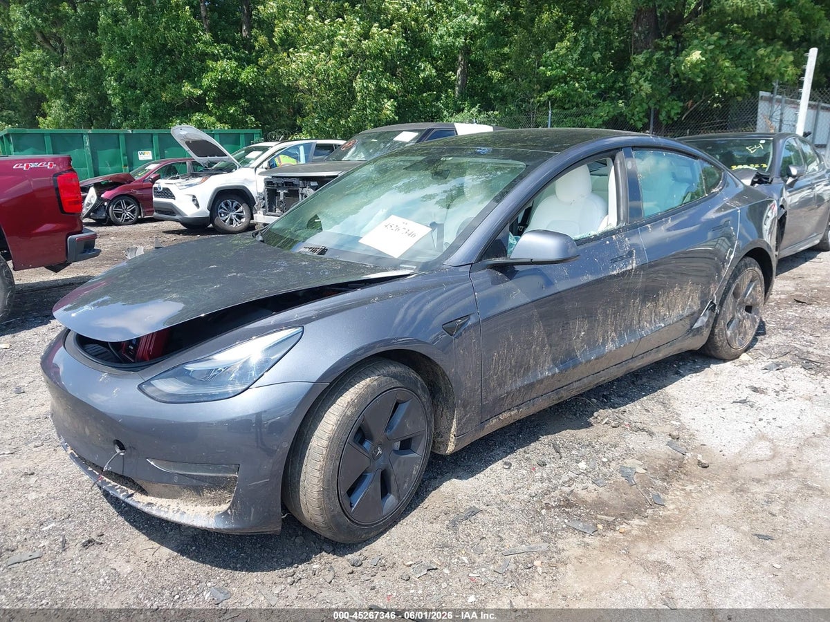 2022 TESLA MODEL 3 REAR-WHEEL DRIVE — снимка 2