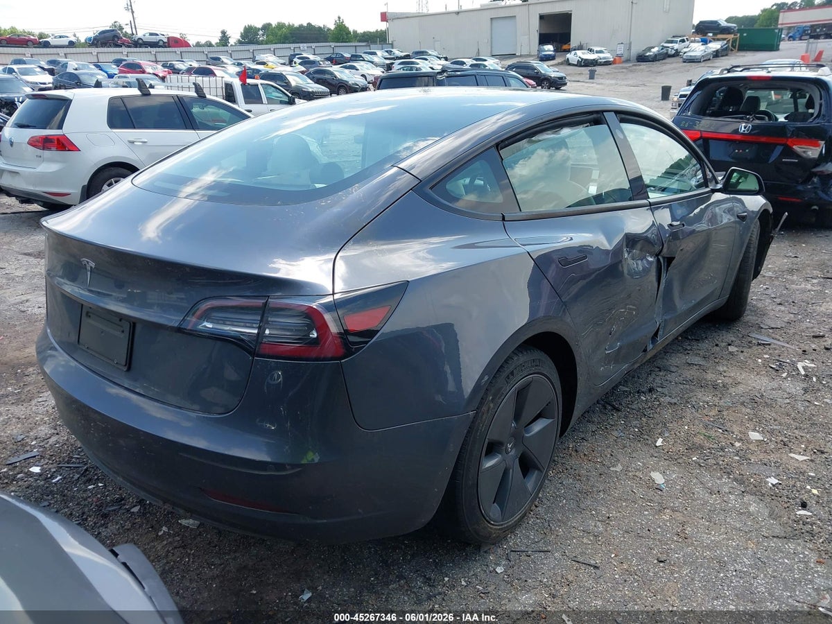 2022 TESLA MODEL 3 REAR-WHEEL DRIVE — снимка 4