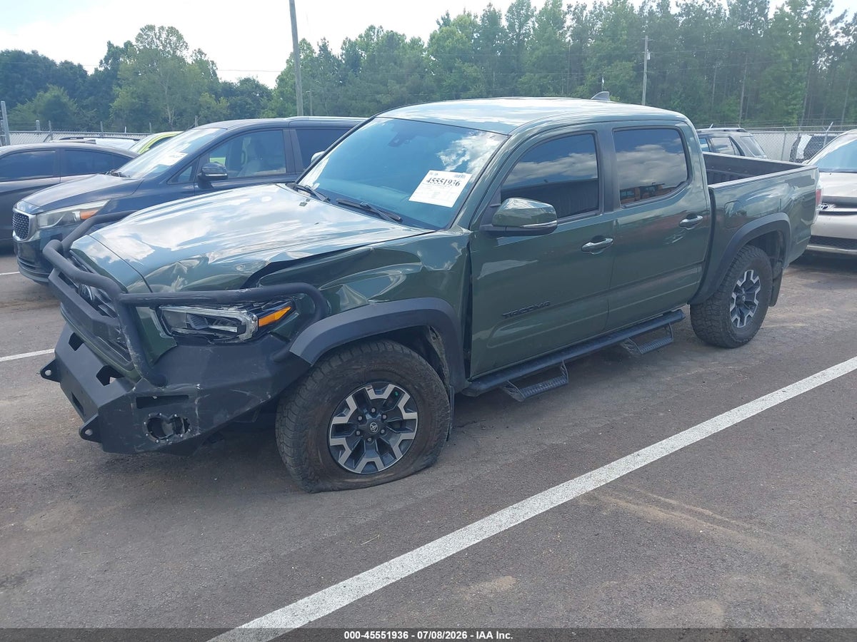 2021 TOYOTA TACOMA TRD OFF-ROAD — снимка 2