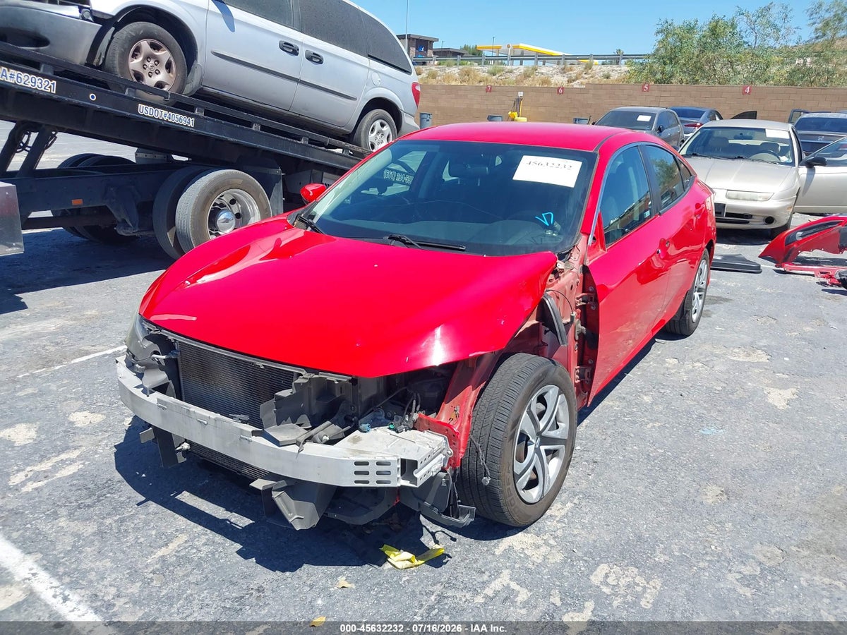 2018 HONDA CIVIC LX — снимка 2