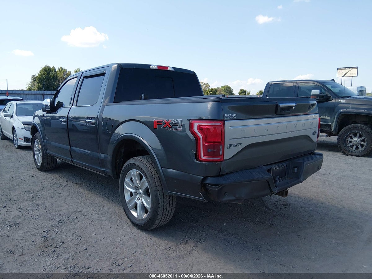 2017 FORD F-150 PLATINUM — снимка 3