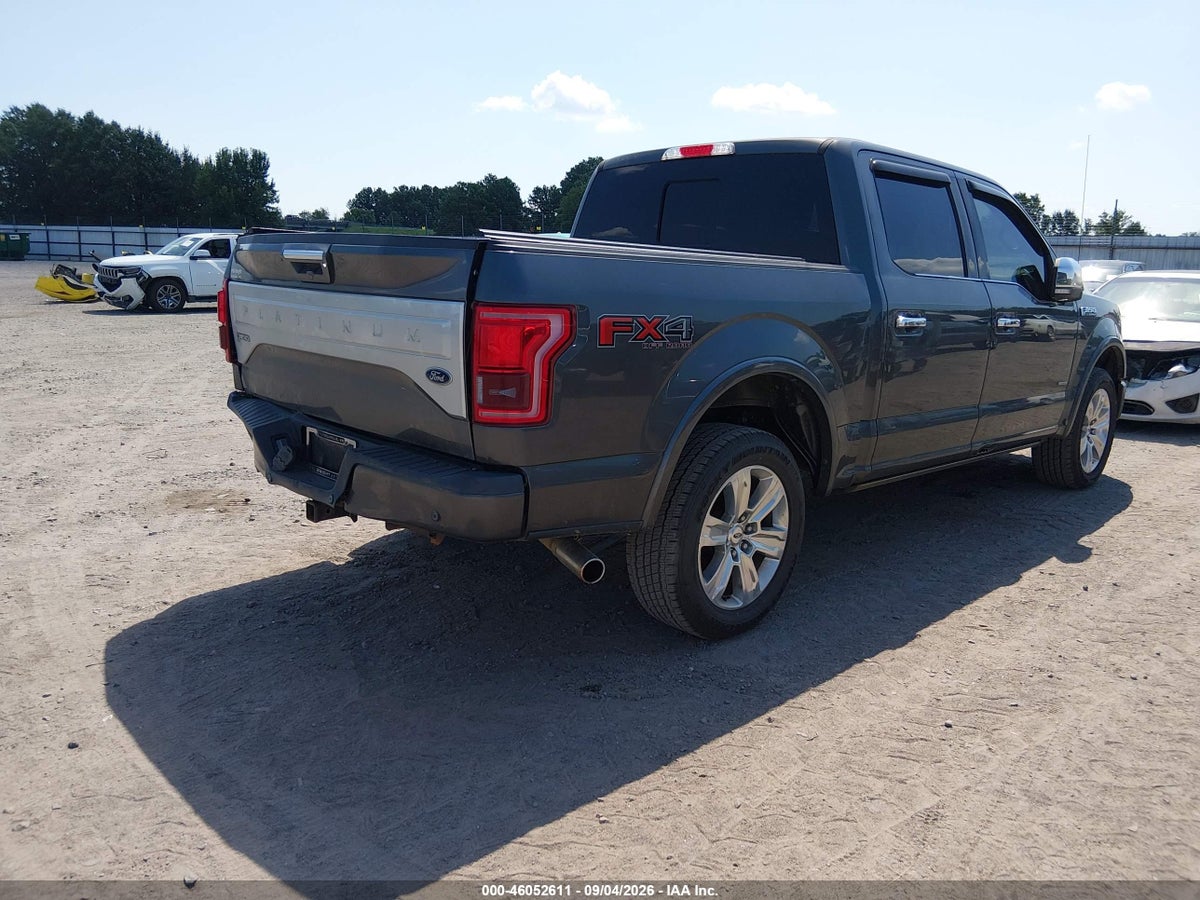 2017 FORD F-150 PLATINUM — снимка 4