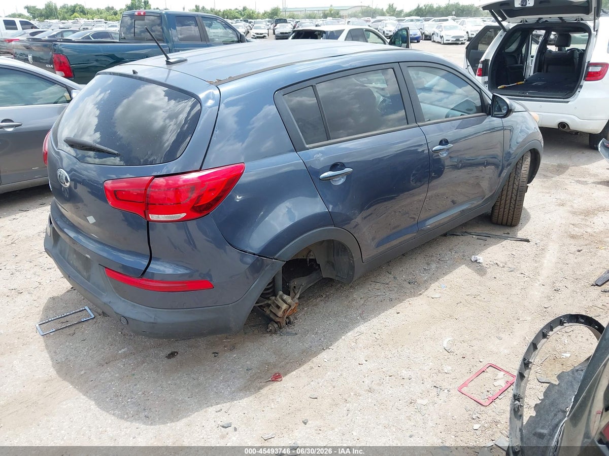 2016 KIA SPORTAGE LX — снимка 4