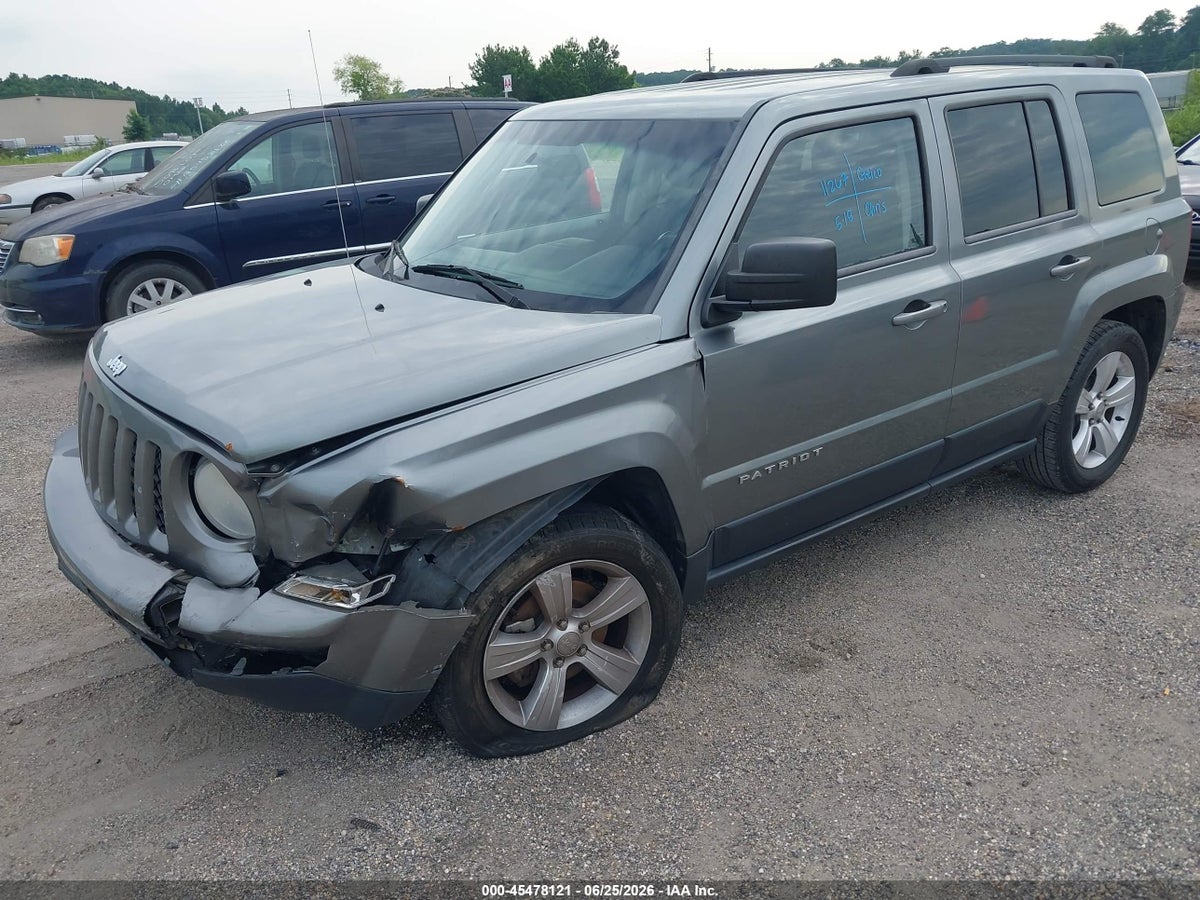 2014 JEEP PATRIOT LATITUDE — снимка 2