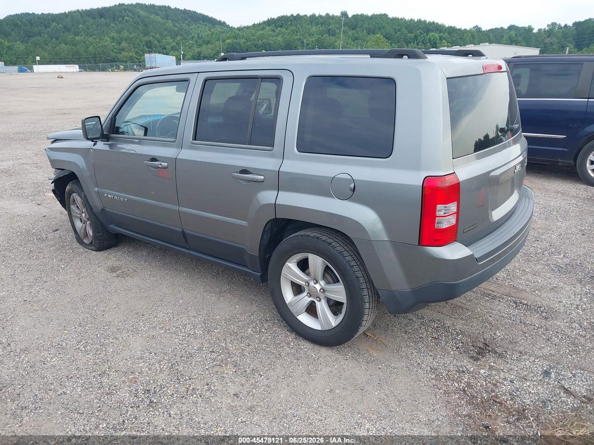 2014 JEEP PATRIOT LATITUDE — снимка 3