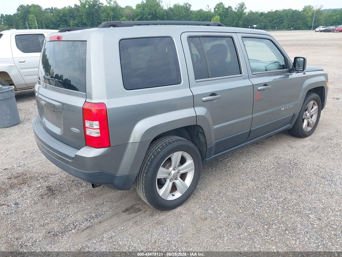 2014 JEEP PATRIOT LATITUDE — снимка 4