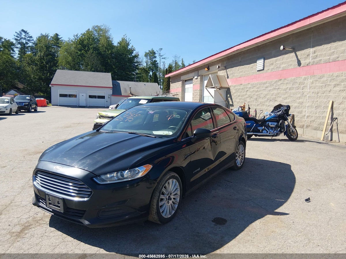 2014 FORD FUSION HYBRID S — снимка 2