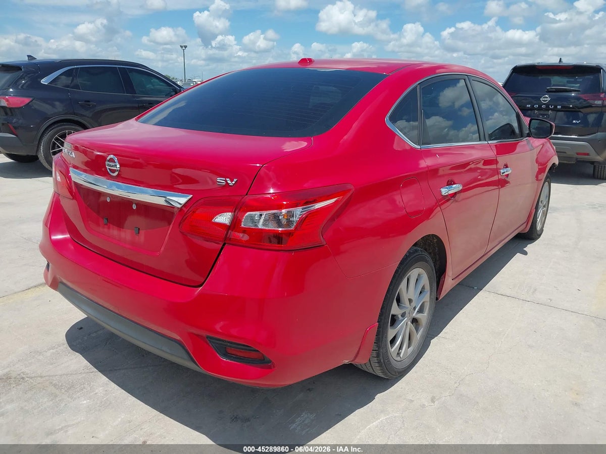 2019 NISSAN SENTRA SV — снимка 4