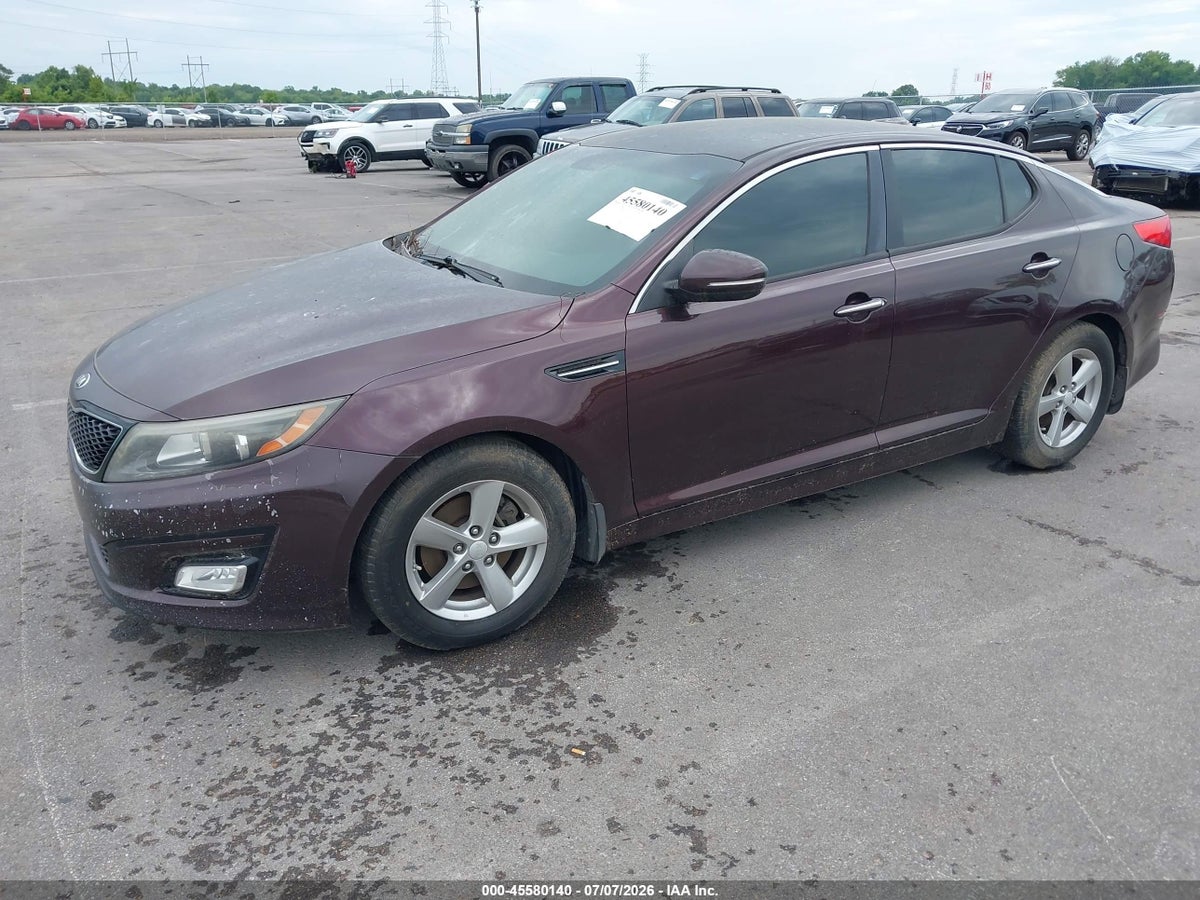 2014 KIA OPTIMA LX — снимка 2