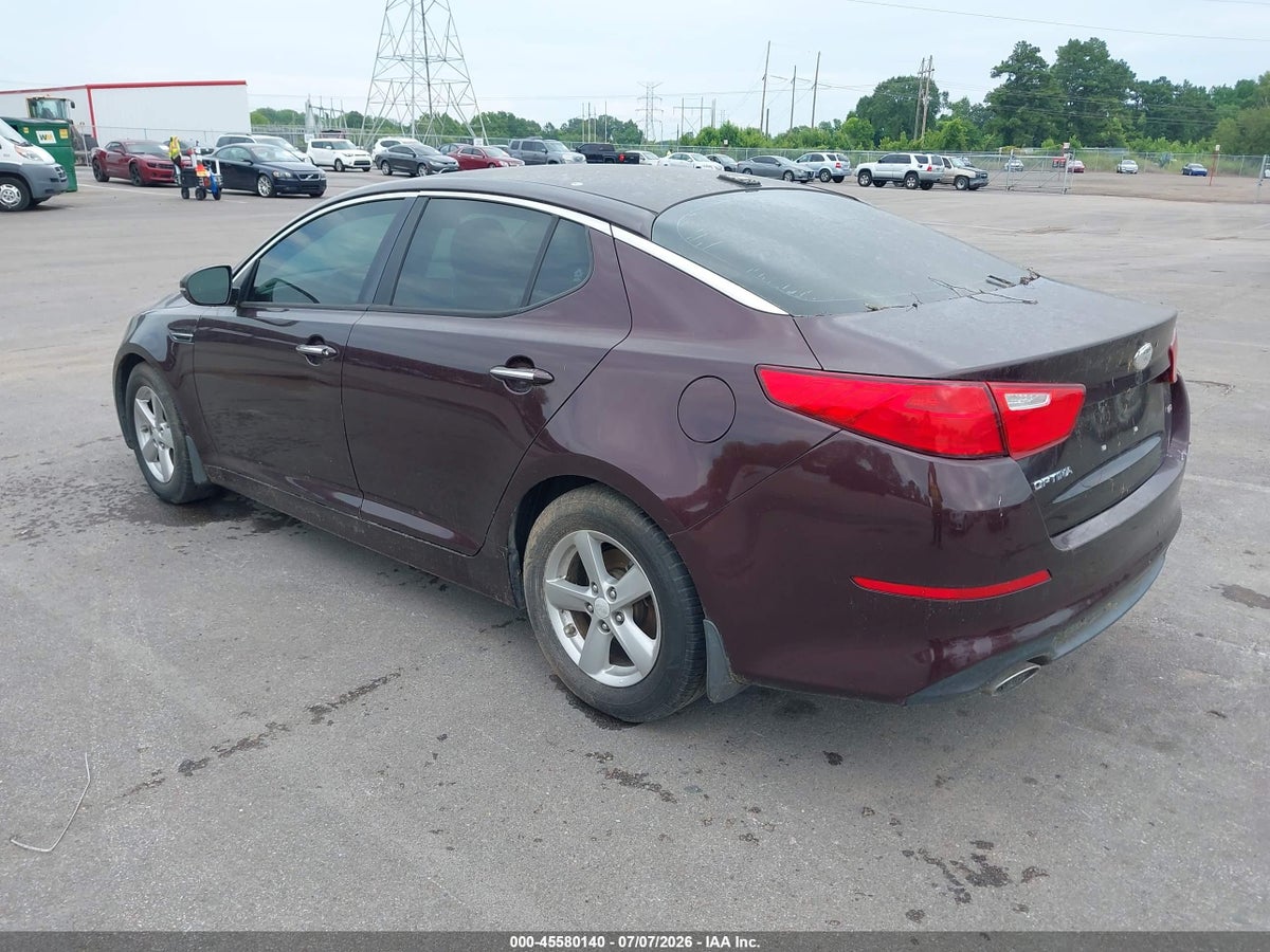 2014 KIA OPTIMA LX — снимка 3