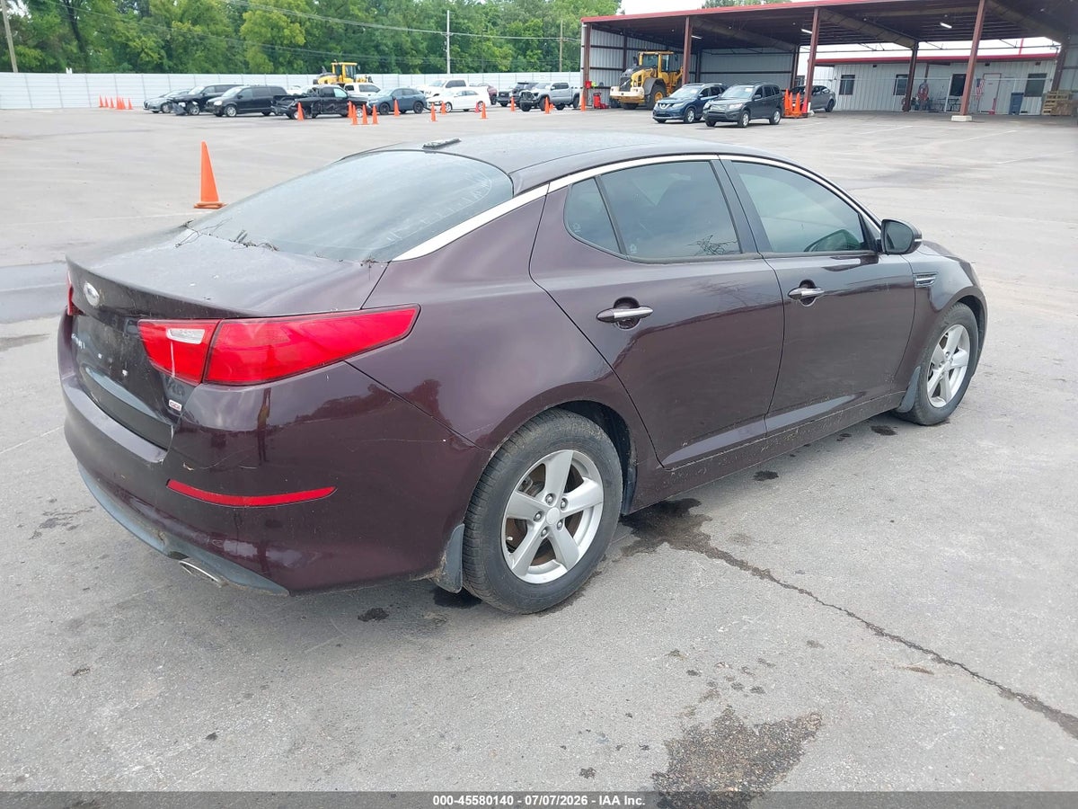 2014 KIA OPTIMA LX — снимка 4