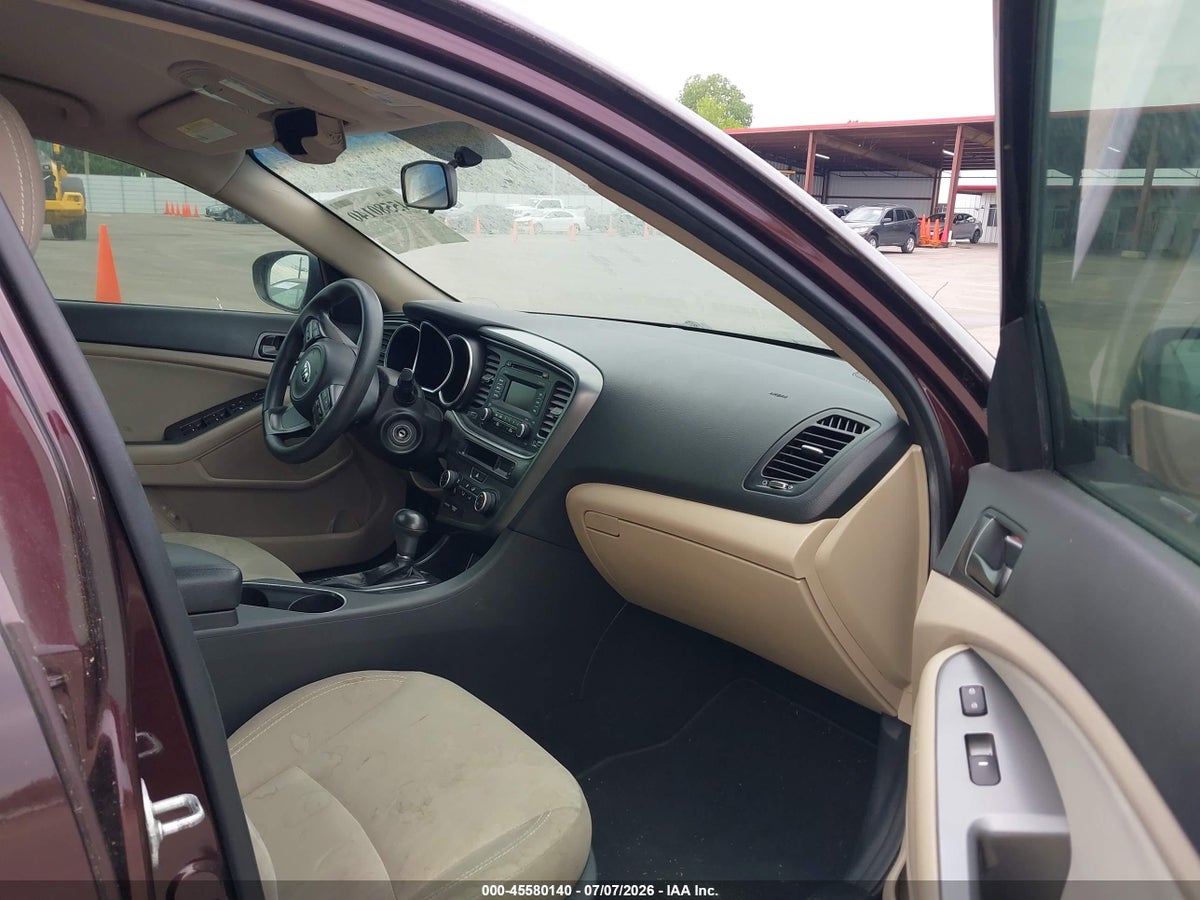 2014 KIA OPTIMA LX — снимка 5