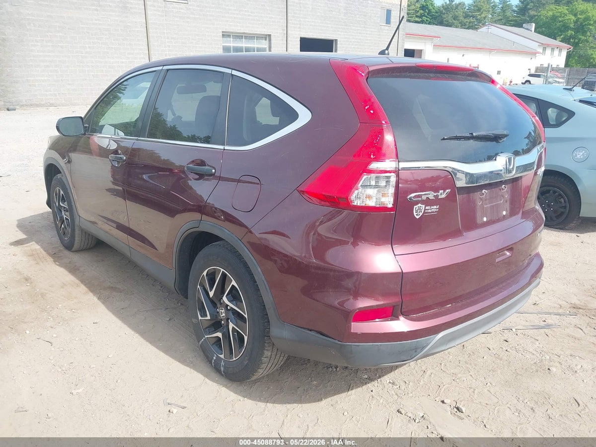 2016 HONDA CR-V SE — снимка 3