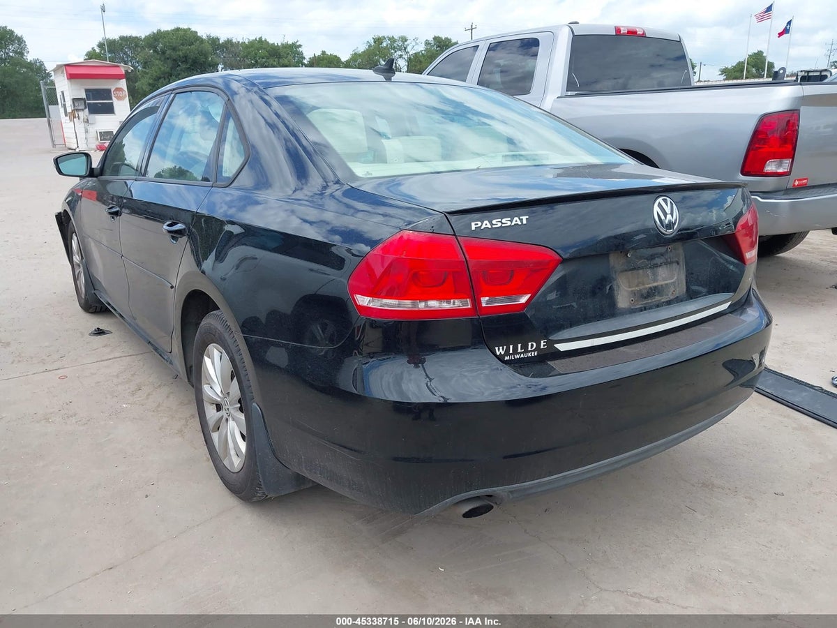 2013 VOLKSWAGEN PASSAT 2.5L WOLFSBURG EDITION — снимка 3