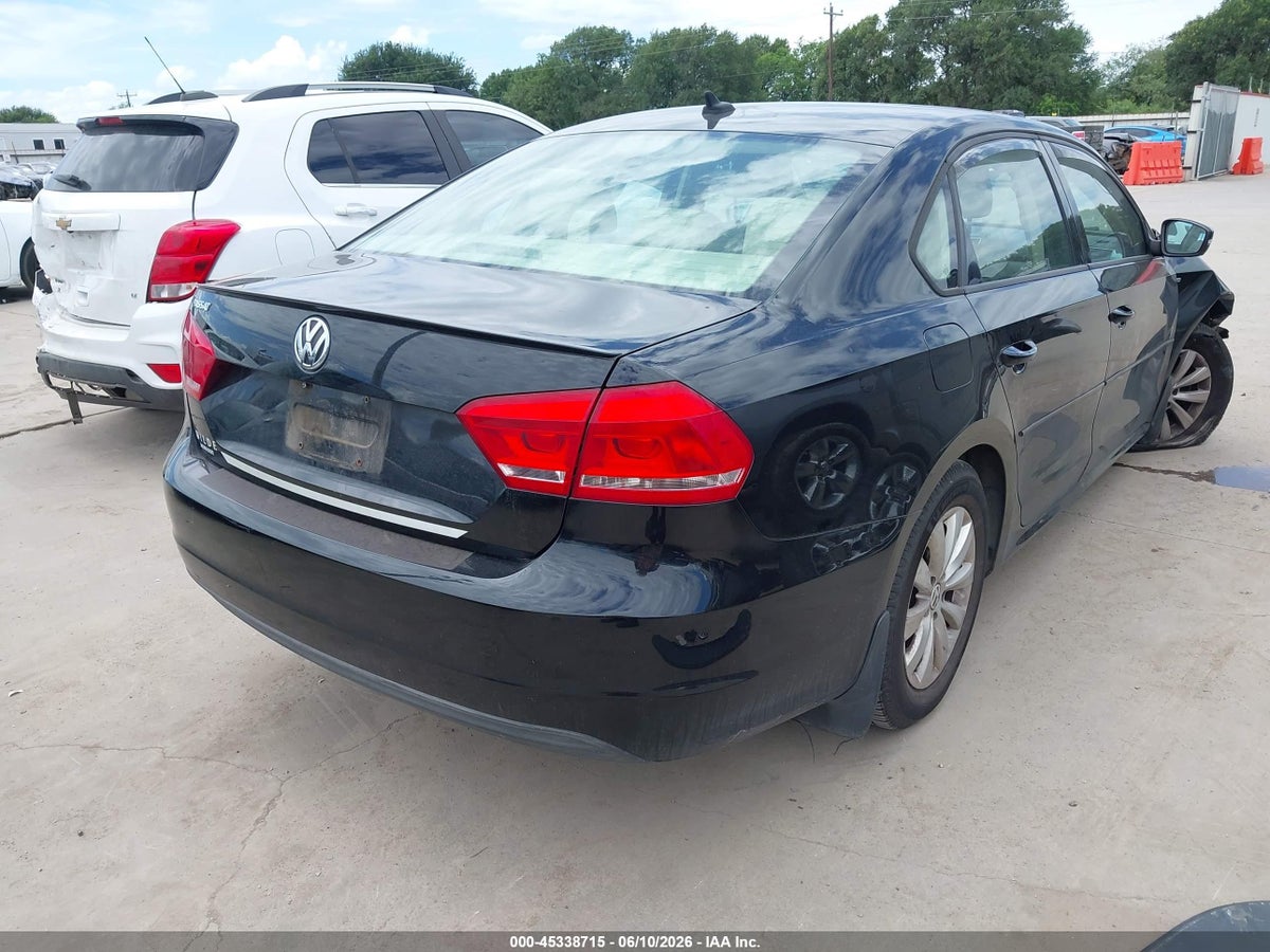 2013 VOLKSWAGEN PASSAT 2.5L WOLFSBURG EDITION — снимка 4