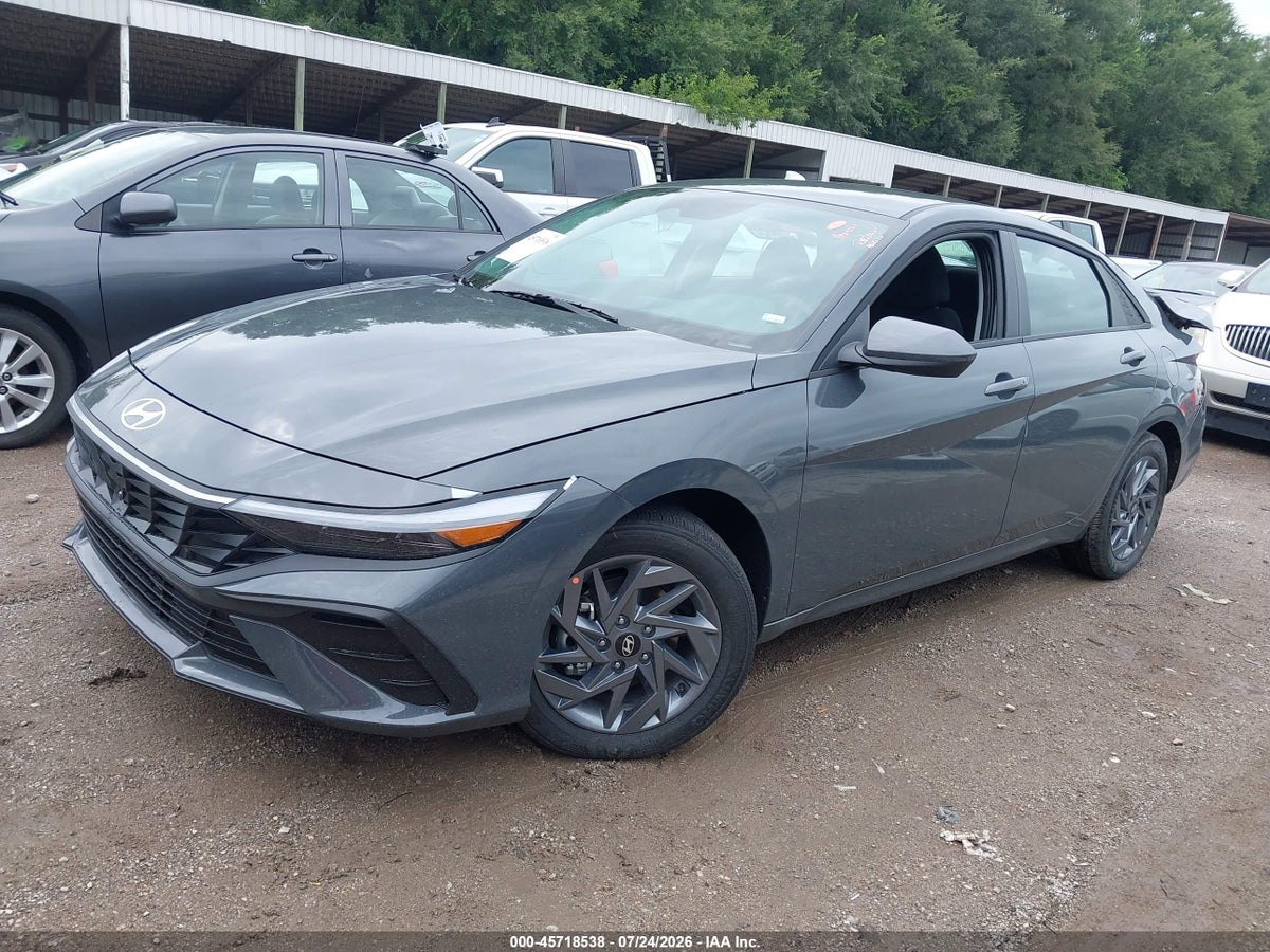 2026 HYUNDAI ELANTRA HYBRID BLUE — снимка 2