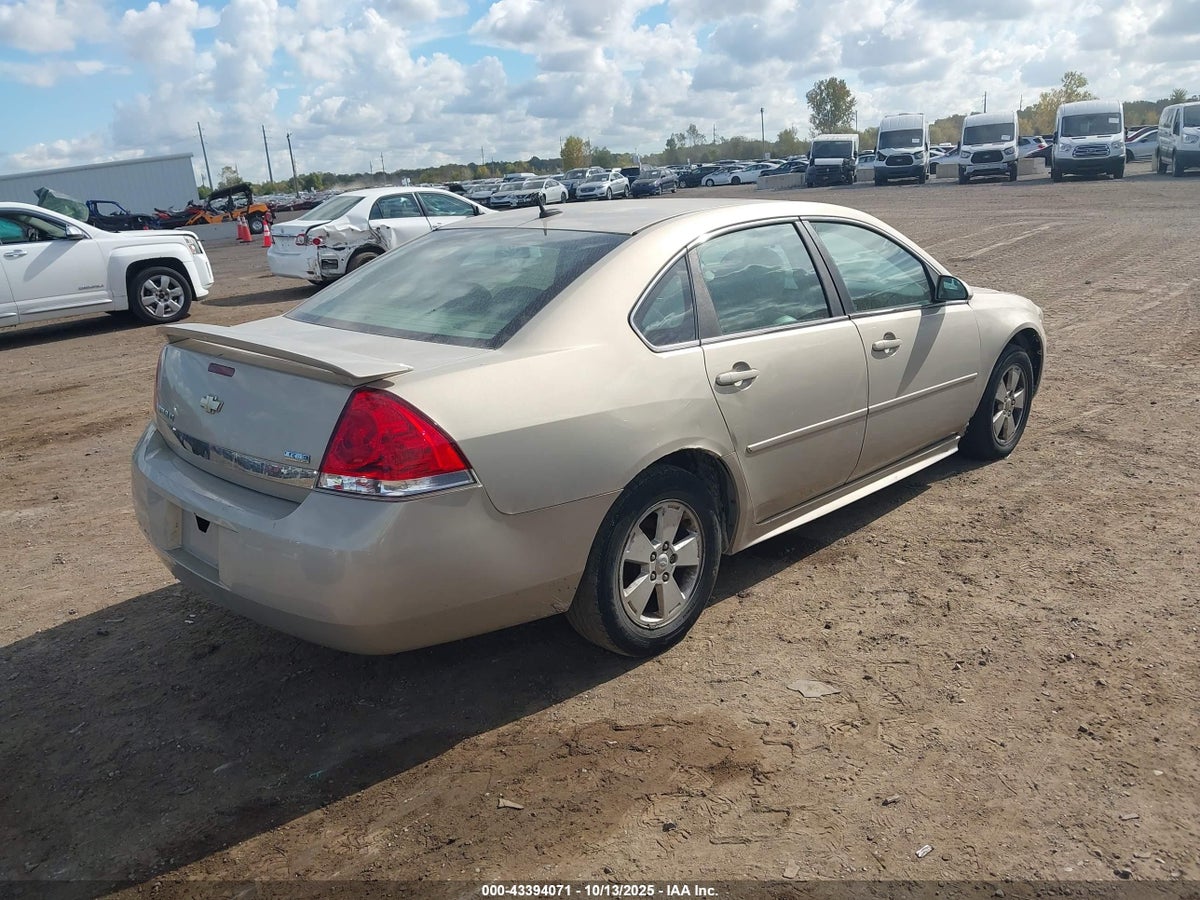 2010 CHEVROLET IMPALA LT — снимка 4