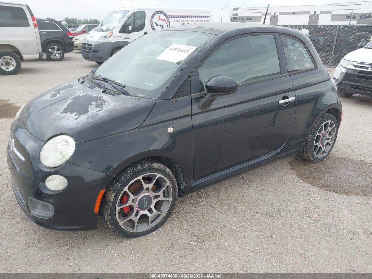 2012 FIAT 500 SPORT — снимка 2