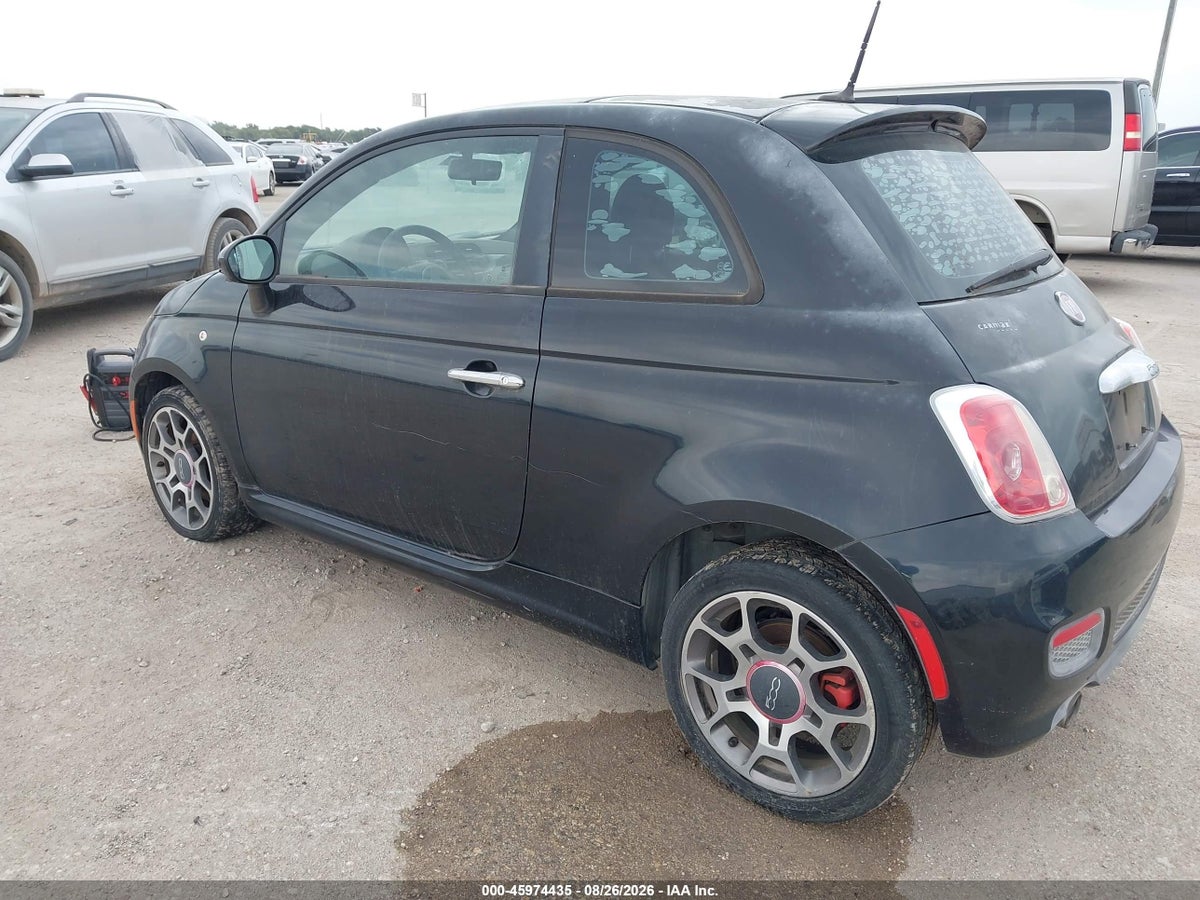 2012 FIAT 500 SPORT — снимка 3