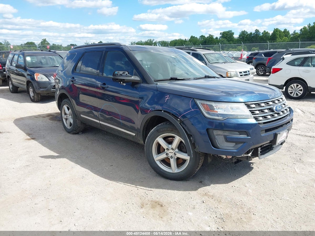 2017 FORD EXPLORER XLT