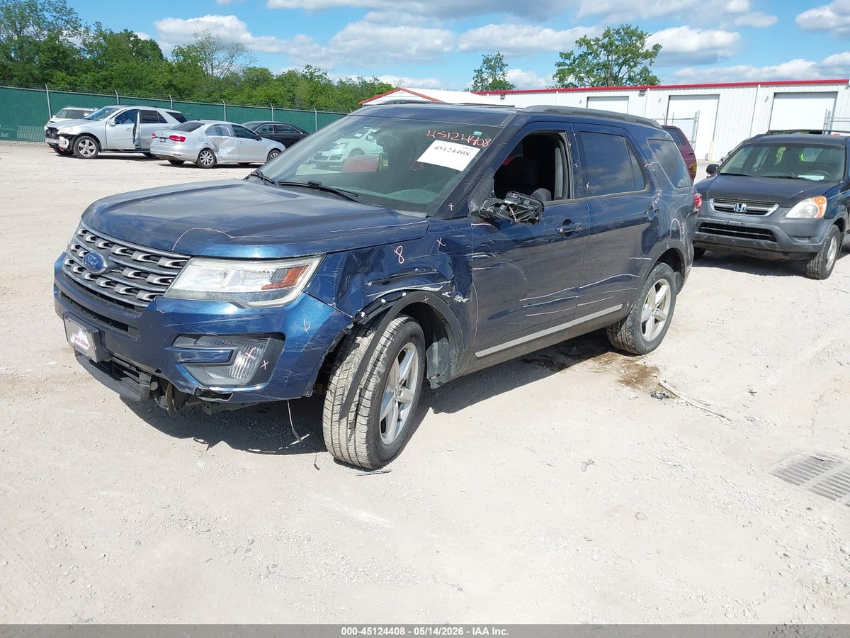 2017 FORD EXPLORER XLT — снимка 2