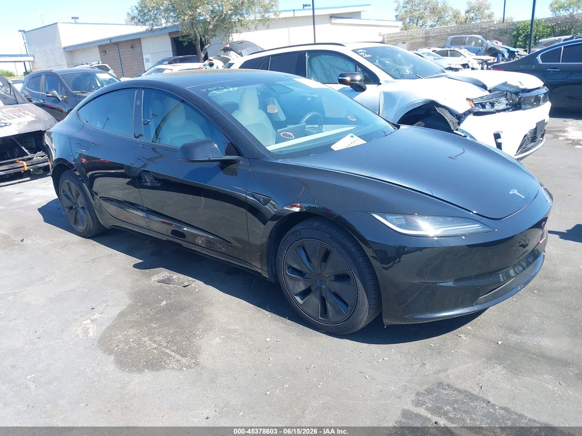 2025 TESLA MODEL 3 LONG RANGE REAR-WHEEL DRIVE/STANDARD REAR-WHEEL DRIVE