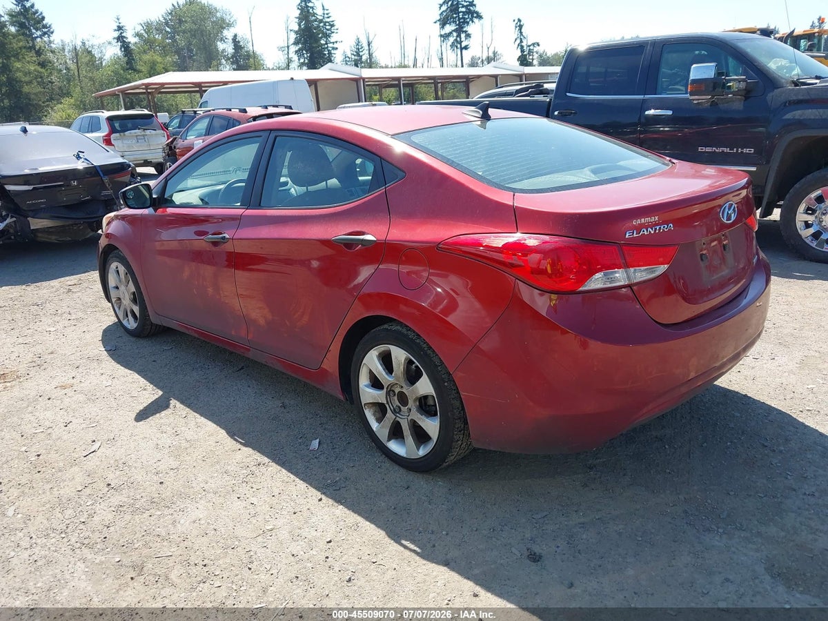 2012 HYUNDAI ELANTRA LIMITED (ULSAN PLANT) — снимка 3