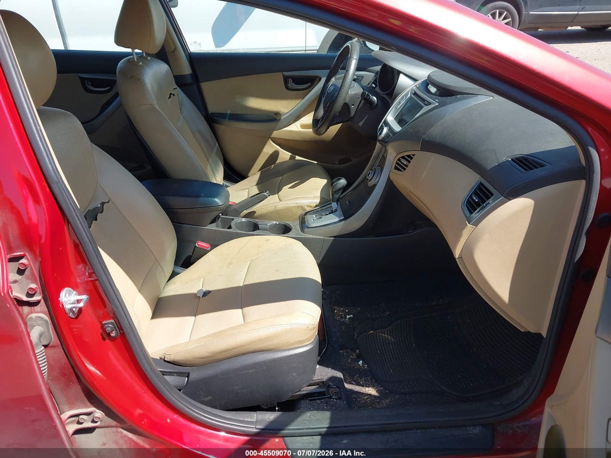 2012 HYUNDAI ELANTRA LIMITED (ULSAN PLANT) — снимка 5