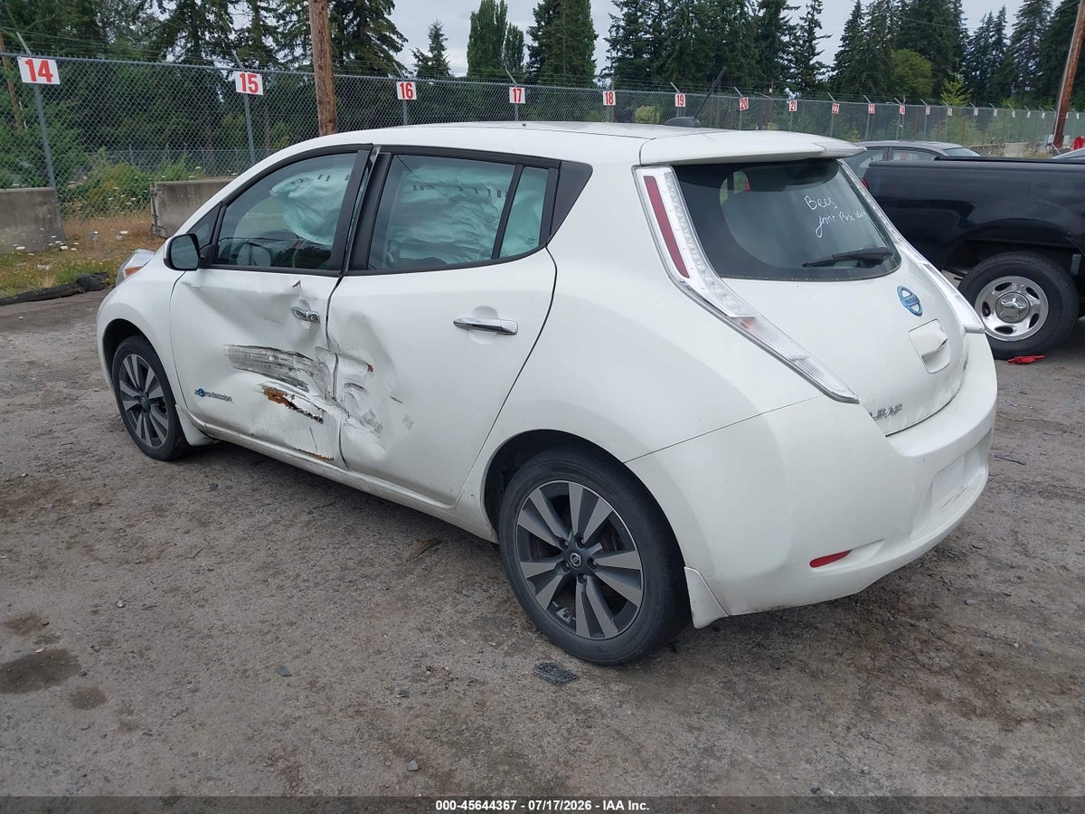2016 NISSAN LEAF SV — снимка 3