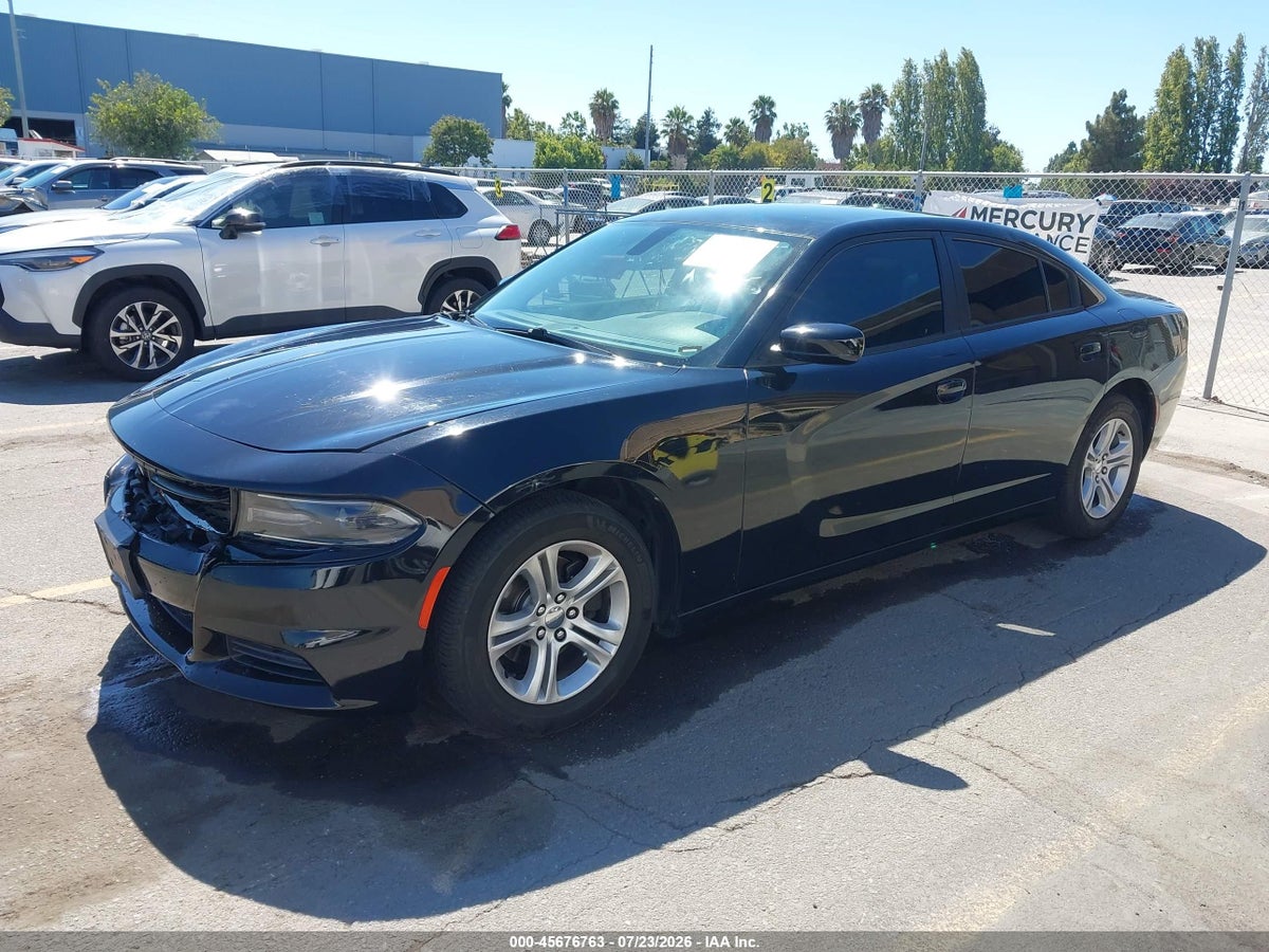 2019 DODGE CHARGER SXT RWD — снимка 2